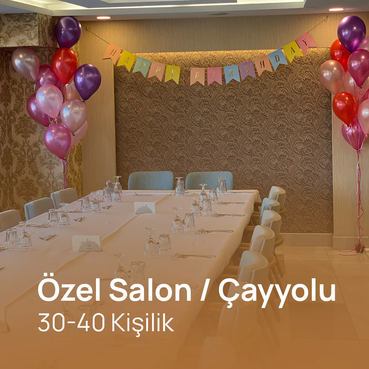 Baklavacı Hacıbaba — Özel Salon – Çayyolu